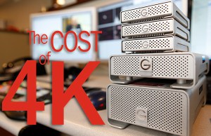 cost of shooting 4K